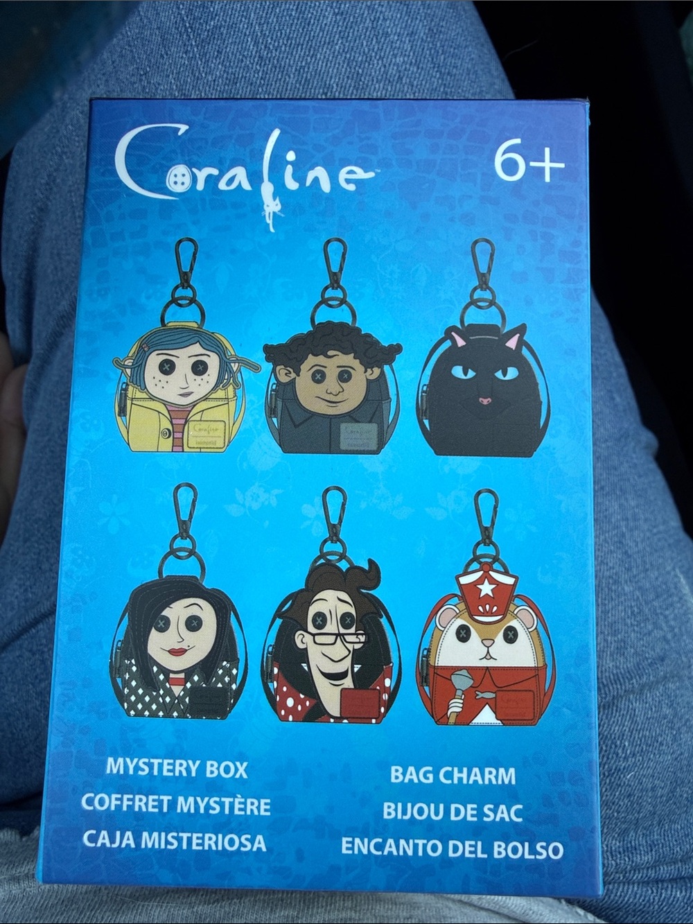 Loungefly Coraline Mystery Bag Charm “the father”